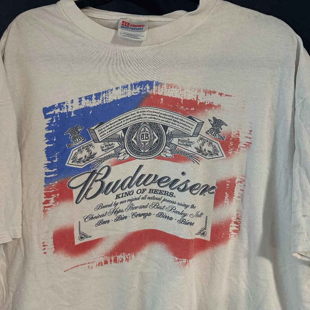 Vintage Men's Budweiser T-Shirt